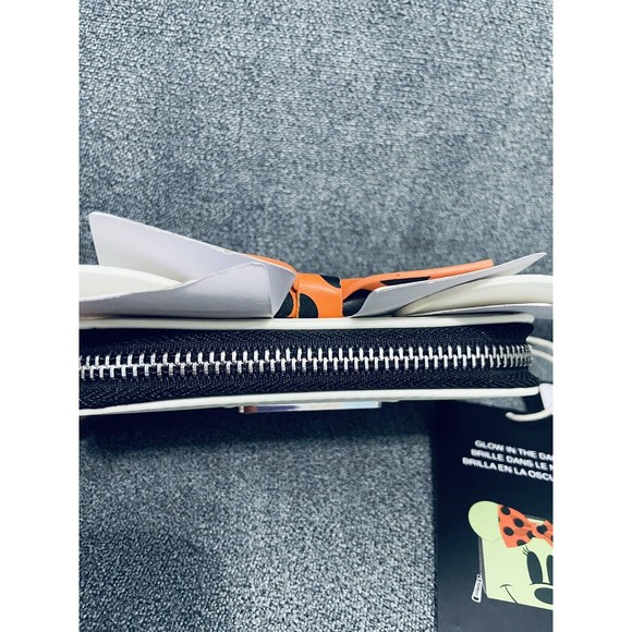 Loungefly Disney Ghost Minnie Glow In The Dark Backpack & Wallet Set N… - Picture 10 of 16